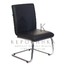 Кресло компьютерное Бюрократ CH-250-V/BLACK черный, искусственная кожа