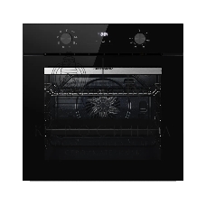 Духовой шкаф Kuppersberg HO 608 X Line, High-Tech, 78 л, цвет черный, цвет фурнитуры нержавеющая сталь, поворотное управление, дисплей, таймер, 8 режимов, макс. температура 310 градусов, телескопические направляющие (на 1 уровень)