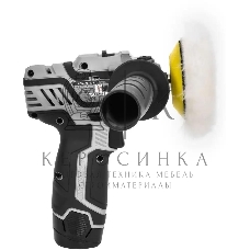 Полировальная машина Интерскол АПМ-76/12Э 8300об/мин рез.шпин.:M8 d=76мм (806.2.2.70)