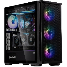 Компьютерный корпус ZALMAN Z10 DUO, ATX, BLACK, WINDOW, 2x3.5