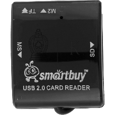 Кард-ридер Smartbuy черный (SBR-713-K)