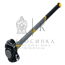 Кувалда с клиновидным бойком Denzel 3,6 кг, фибергласовая рукоятка c TPR