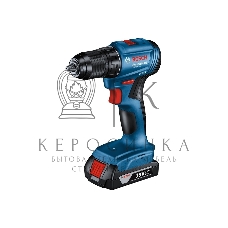 Дрель-шуруповерт Bosch GSR 185 LI, Аккумуляторная, 18В, 2 АКБ, Кейс