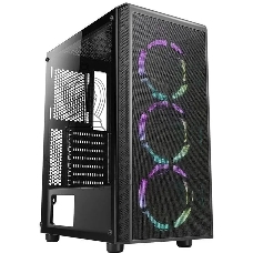 Компьютерный корпус Azza Prime 360E черный без БП ATX 5x120мм 2x140мм 2xUSB 3.0 audio bott PSU