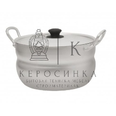 Кастрюля Калитва 1025 Классика, 2,5 л 2 ручки, крышка