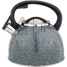 Чайник для плиты AGNESS 907-064 нерж. 2,5 л