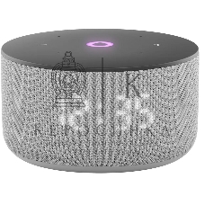 Умная колонка Яндекс Станция Мини 3, 12Вт, 1.0, часы, управление умным домом, Wi-Fi, Bluetooth 5.0, Алиса, серый