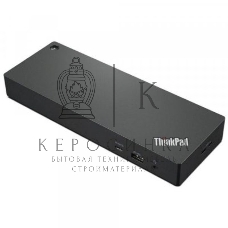 Док-станция Lenovo ThinkPad Universal Thunderbolt 4 Dock USB-C Dock (2x DP, 1x HDMI, 4x USB A 3.1 Gen 1, 1x USB Type-C, 1x RJ-45, 1x Combo Audio Jack 3.5mm/Thunderbolt 4 Power/Up to 4 ext monitors