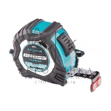 Рулетка Gross 32572 Magnetisch, 5 м х 25 мм обрезиненный корпус, автоматическая фиксация