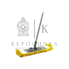 Швабра HAPPY PANDA HP-M03 120 см, с насадкой микрофибра лапша