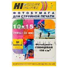 Бумага Hi-Black A21071 Фотобумага глянцевая односторонняя (Hi-image paper) 10x15, 150 г/м, 50 л. (H150-4R-50)