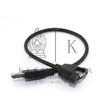 Кабель USB 2.0 для монтажа на корпус 30 см