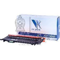 Картридж лазерный NVPrint совместимый Samsung CLT-Y406S Yellow для CLP-360/365/368/CLX-3300/3305 (1000k)