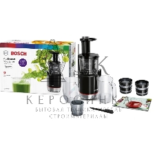 Соковыжималка шнековая Bosch MESM731M черный