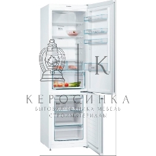 Холодильник Bosch KGN39XW30U белый двухкамерный 290/110л морозилка снизу, No Frost