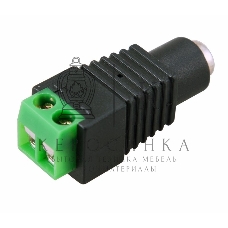 Разъем питания Rexant гнездо 2.1х5.5 с клеммной колодкой