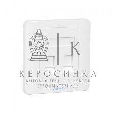 Лицевая панель Vention настенная (тип 86) под модуль Keystone 2 порта Белая
