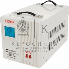Стабилизатор напряжения Ресанта АСН-10000БА однофазный серый (63/6/40)