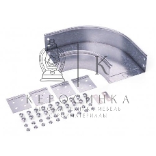 Угол для лотка DKC 36025K горизонтальный 90град. 300х80 CPO 90 в комплекте с крепеж. элементами