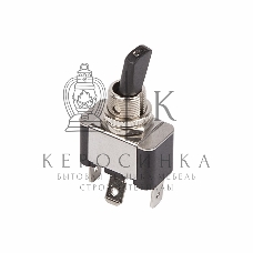 Тумблер Rexant 12V 30А (3c) ON-OFF однополюсный с красной LED подсветкой