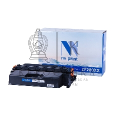 Картридж лазерный NVPrint совместимый HP CF280XX для LaserJet Pro M401d/M401dn/M401dw/M401a/M401dne/MFP-M425dw/M425dn (10000k)