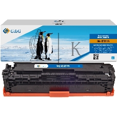 Картридж лазерный G&G GG-CF211A голубой (1800 стр.) для HP HP LJ Pro 200 color Printer M251n/nw/MFP M276n/nw, Canon LBP-7100Cn/7110Cw