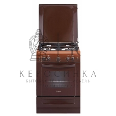 Плита газовая Gefest ПГ 6100-02 0010 коричневый, конфорок 4 шт, духовка 52 л, 60 см x 85 см x 60 см