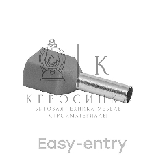 Наконечник штыревой втулочный изол. НШвИ(2) 4-12 (уп. 50 шт) EKF nhvi2-4.0-12