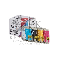 Набор струйных картриджей Sakura C13T10554A10 (T0735 BK/C/M/Y) для Epson, мультипак, 11,4 мл., 490 к.