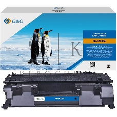 Картридж лазерный G&G GG-CF280A черный (2700 стр.) для HP LJ P2035/P2055d/Pro 400 M401/MFP M425