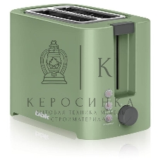 Тостер BBK TR81M зеленый