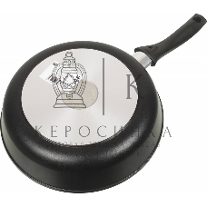 Сковорода НМП 6126 круглая/покрытие антипригарное/ручка несъемная (без крышки) черный