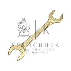 Ключ гаечный рожковый Rexant 24х27 мм, желтый цинк