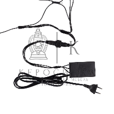 Гирлянда Neon-night Сеть 2х2х1.5 м, свечение с динамикой, прозрачный ПВХ, 136 LED, 230 В, цвет свечения белый