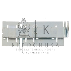 Задвижка дверная ЗД-04, цинк, (Металлист)