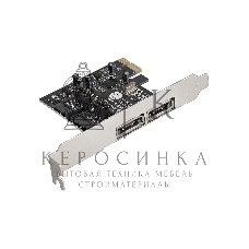 Контроллер ExeGate EXE-501 PCI-E 2.0, SATA3 6Gb/s, 2 int+2 ext (OEM)
