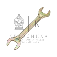 Ключ гаечный рожковый Rexant 20х22 мм, желтый цинк