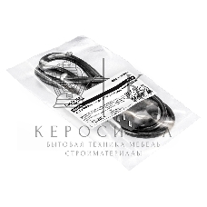 Кабель питания ExeGate Power EC-1P (C13 угловой->C14, VDE-250V-3*1.0мм2, медь, черный, 16A, 1 м)