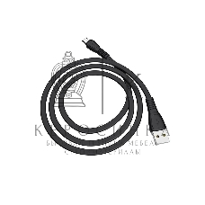 Кабель HOCO USB X40 Noah для Micro USB, 2.4А, 1 м, черный