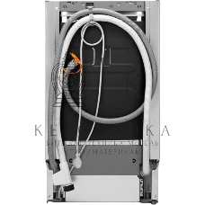 Встраиваемая посудомоечная машина Electrolux KEAC3200L, черный, 44.6 см, 10 компл., 46 дБ, класс E