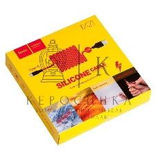 Кабель USB HOCO X21 Silicone для Type-C, 3.0А, 1.0м, красный