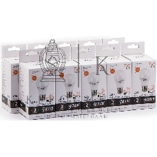 Лампа светодиодная Gauss Elementary 7Вт цок.:E27 груша 220B 3000K св.свеч.бел.теп. A60 (упак.:10шт)