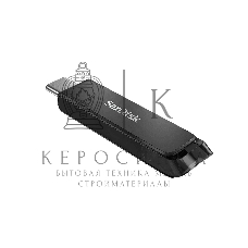 Флешка USB Sandisk CZ460 Ultra (SDCZ460-128G-G46), 128Gb, USB Type-C, R/W 150/30, черный