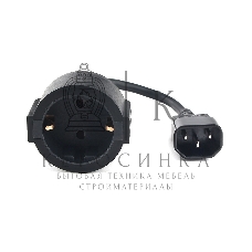 Удлинительный кабель питания Gembird/Cablexpert,C14 - евро-розетка, PC-SFC14M-01
