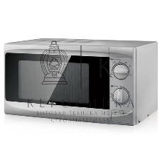 Микроволновая печь BBK 20MWS-707M/S серебро, 20 л, 700 Вт, переключатели - поворотный механизм