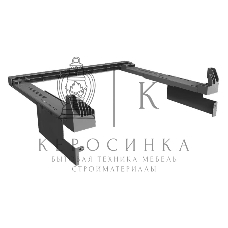 Монтажный комплект Beko PSK A, Размеры (ШхГ), см: 59,8х49,1 антрацит