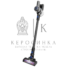 Пылесос вертикальный BQ VC0801H серый, питание от аккумулятора, 40 Вт, уборка сухая, пылесборник 0.5 л, работа от АКБ max 35 мин.