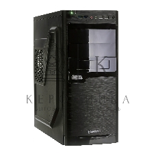 Компьютерный корпус Miditower ExeGate XP-330U Black, ATX, (XP500, Black,120мм), 2хUSB+2хUSB 3.0, Audio
