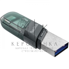 Флешка USB Sandisk 128Gb iXpand Flip SDIX90N-128G-GN6NE USB3.1 зеленый/серебристый