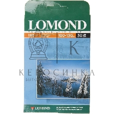 Фотобумага Lomond односторонняя матовая, 180г/м2,A6 (10X15)/50л. для струйной печати